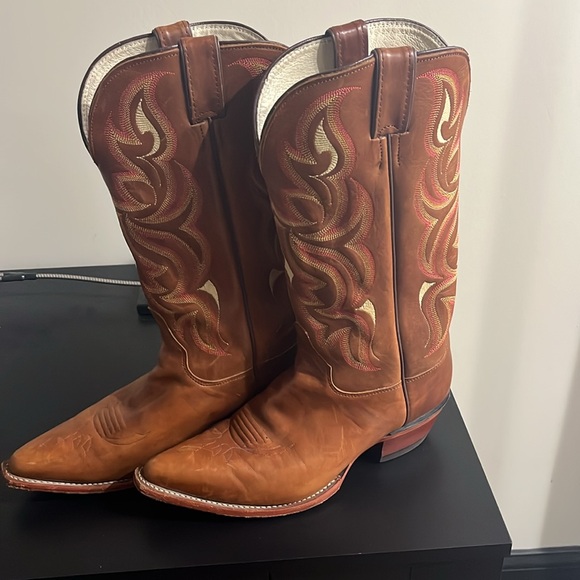 Justin boots handcrafted size 10 - Picture 3 of 14